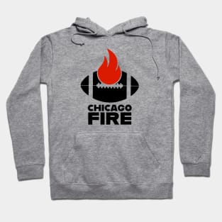Defunct Chicago Fire WFL 1974 Hoodie